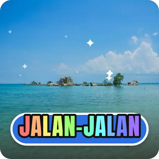 sticker WhatsApp animasi "Jalan-jalan" oleh @soulblade