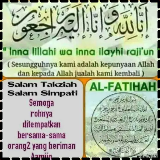 sticker WhatsApp "takziah" oleh @soulblade