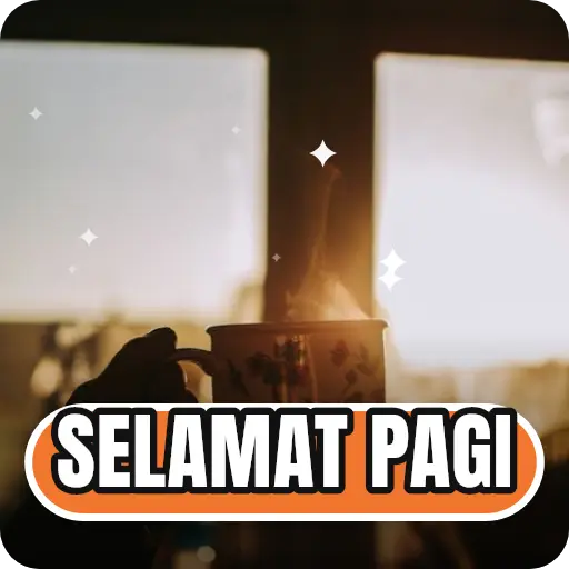 sticker WhatsApp animasi "Selamat Pagi" oleh @soulblade